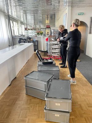 Chlausball Vorbereitungen
