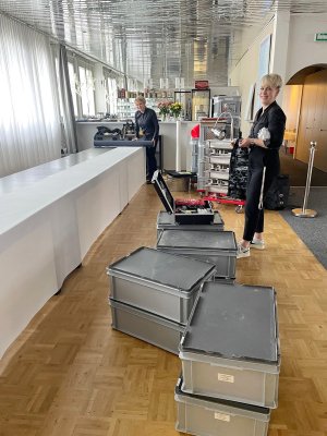 Chlausball Vorbereitungen