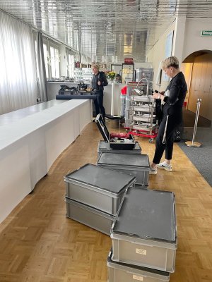 Chlausball Vorbereitungen