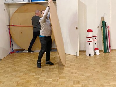 Chlausball Vorbereitungen