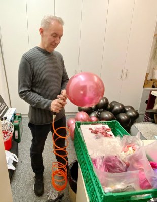Chlausball Vorbereitungen