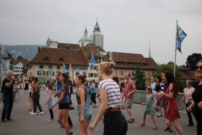 Hey Latina Flashmob in Solothurn