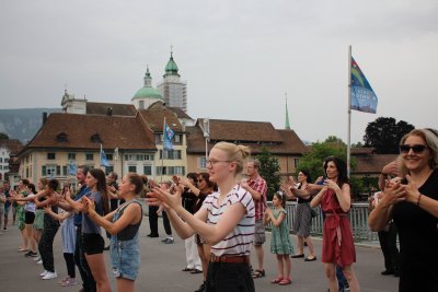 Hey Latina Flashmob in Solothurn
