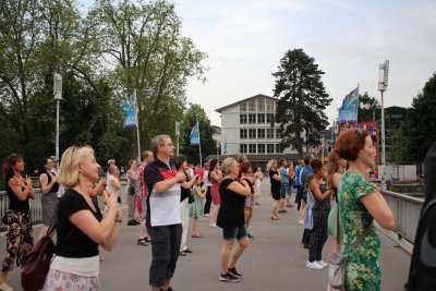 Hey Latina Flashmob in Solothurn